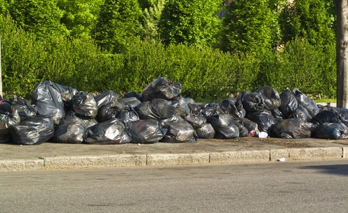 Eco-friendly waste disposal methods used in London